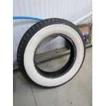 A white wall tyre