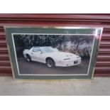 1988 Pontiac firebird GTA framed photo