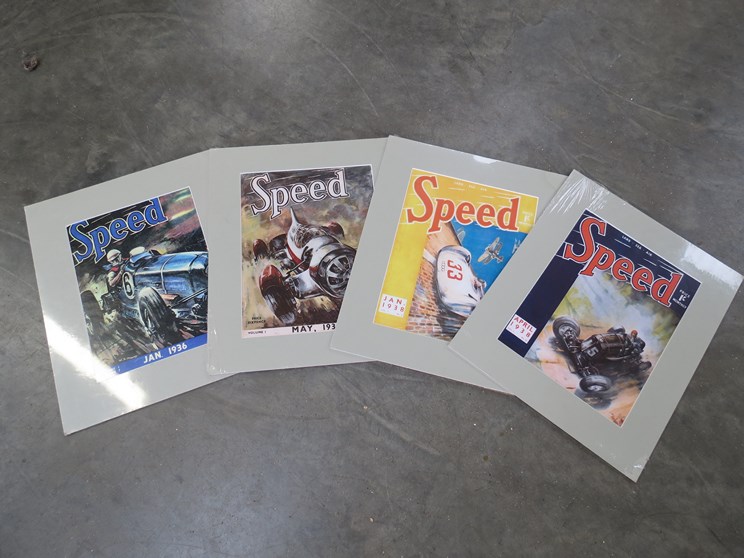 Four Speed front cover prints