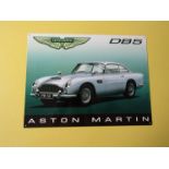 A modern tin sign - Aston Martin DB5