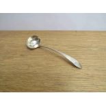 A James Erskine ladle, Aberdeen 1792-1795, monogrammed handle,