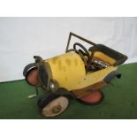 A Brum pedal car for restoration