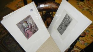 2 Paul Klee prints, 2 Henri Matisse prints circa 1935,