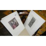 2 Paul Klee prints, 2 Henri Matisse prints circa 1935,