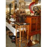 Taxidermy - A Victorian young standing bear.