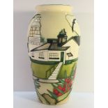 A limited edition Moorcroft Whitby collection vase "Night Guardian" by Kerry Goodwin,
