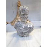 A bust of a Roman.