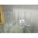 A set of 6 Rosenthal studio-line designer dotted glasses.