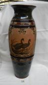 A Doulton Lambeth large vase (approximately 50cm) by Florence Barlow and Eleanor Tosen,