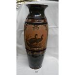 A Doulton Lambeth large vase (approximately 50cm) by Florence Barlow and Eleanor Tosen,