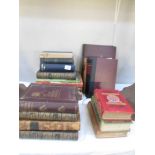 A quantity of history related antiquarian and collectable books.