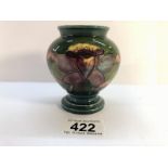 A Moorcroft vase, 3.5", impressed marks.