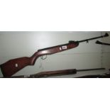 A Webley air rifle.