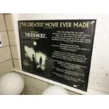 The Exorcist 1998 Re-release film poster (framed & glazed)