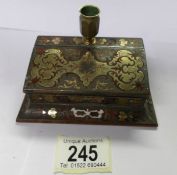 A French Boulle type desk match striker (rare?)