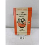 A Penguin Books 'Lady Chatterley's Lover', 1960 reprint.