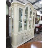 A superb quality modern display cabinet.