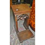 A 19th century oak lectern