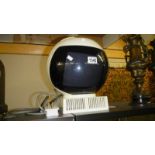 A JVC Videosphere television