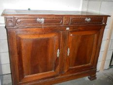 A French 2 drawer over 2 door buffet.