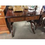 A Regency sofa table (2 drawer)