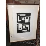 A limited edition 15/20 lino cut print after Ben Nicholson (1894-1982),