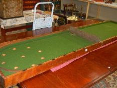 A large fold out bagatelle.
