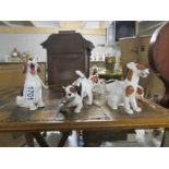 5 Royal Doulton dog figures.