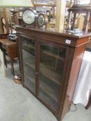 A Victorian mahogany book case.