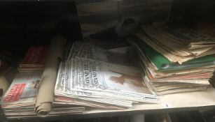 A number of military history periodical magazines, newspapers & a Vulcan Bomber calendar etc.