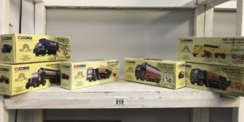 6 Corgi classics The Brewery collection limited edition models