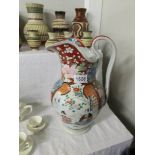 A large Chinese style jug.