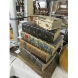 6 assorted vintage/Victorian books including The Book of Common Prayer, 1843,