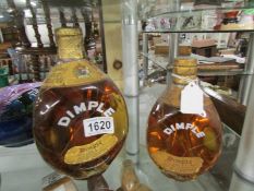2 bottles of Dimple Scotch whisky.