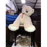 A big Teddy bear (30" tall)