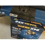 A work zone table router