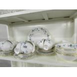 Approximately 40 pieces of Colclough tea ware.