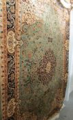 A Keshan carpet, 230 x 160 cm.
