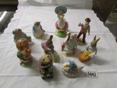 10 boxed Royal Albert Beatrix Potter figurines.