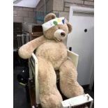 A large Teddy bear (4ft tall)