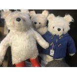 3 Gabrielle design teddy bears