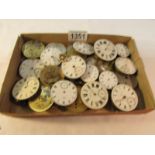 A large quantity of watch movements for spare or repair.