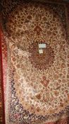 A Keshan carpet, 280 x 200 cm.