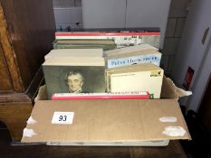 A small box of Napoleonic reference books including Wellington biographies