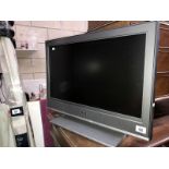 A Sony 26" flat screen TV
