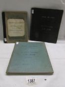2 WW2 pilot's log books 1941-1945 and a hand written personal account of the pilot plus relevant