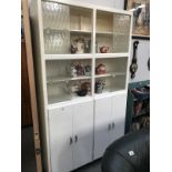 A 1950's kitchen cabinet