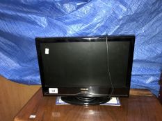 A small 16" Finlux flat screen TV