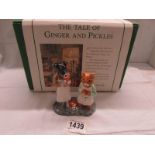 A large boxed John Beswick Beatrix Potter limited edition 'Ginger and Pickles'.