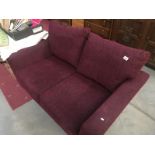 A modern 2 seater settee,